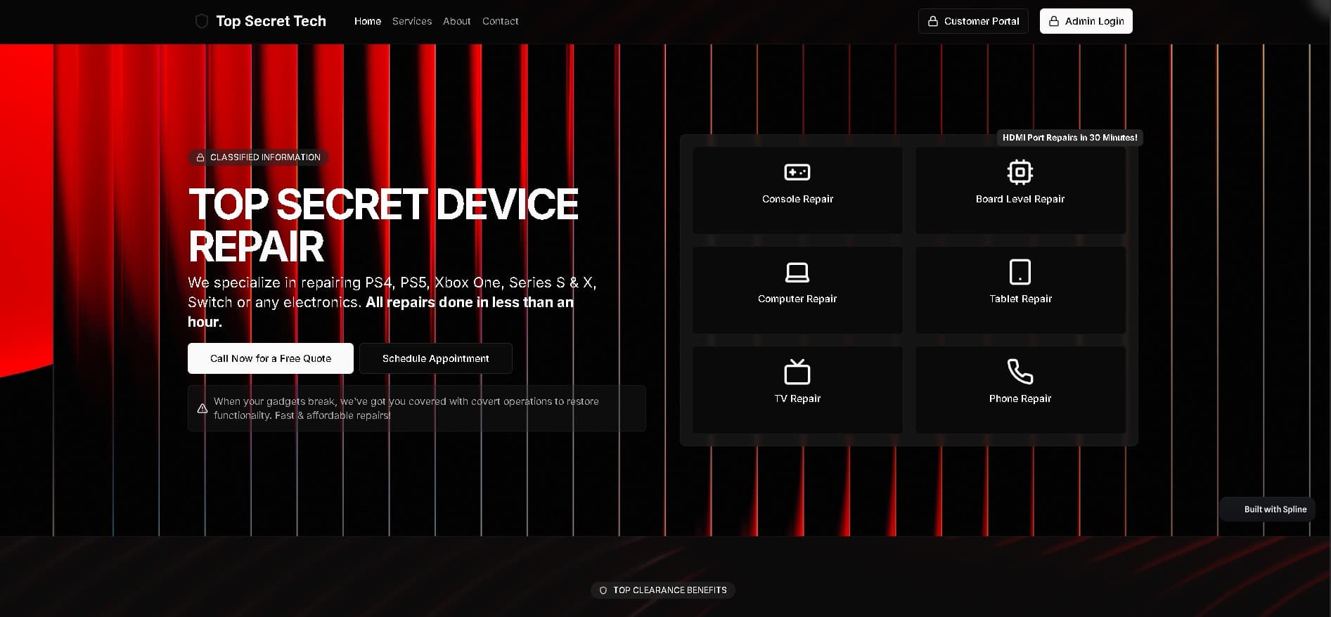 Interactive Portfolio