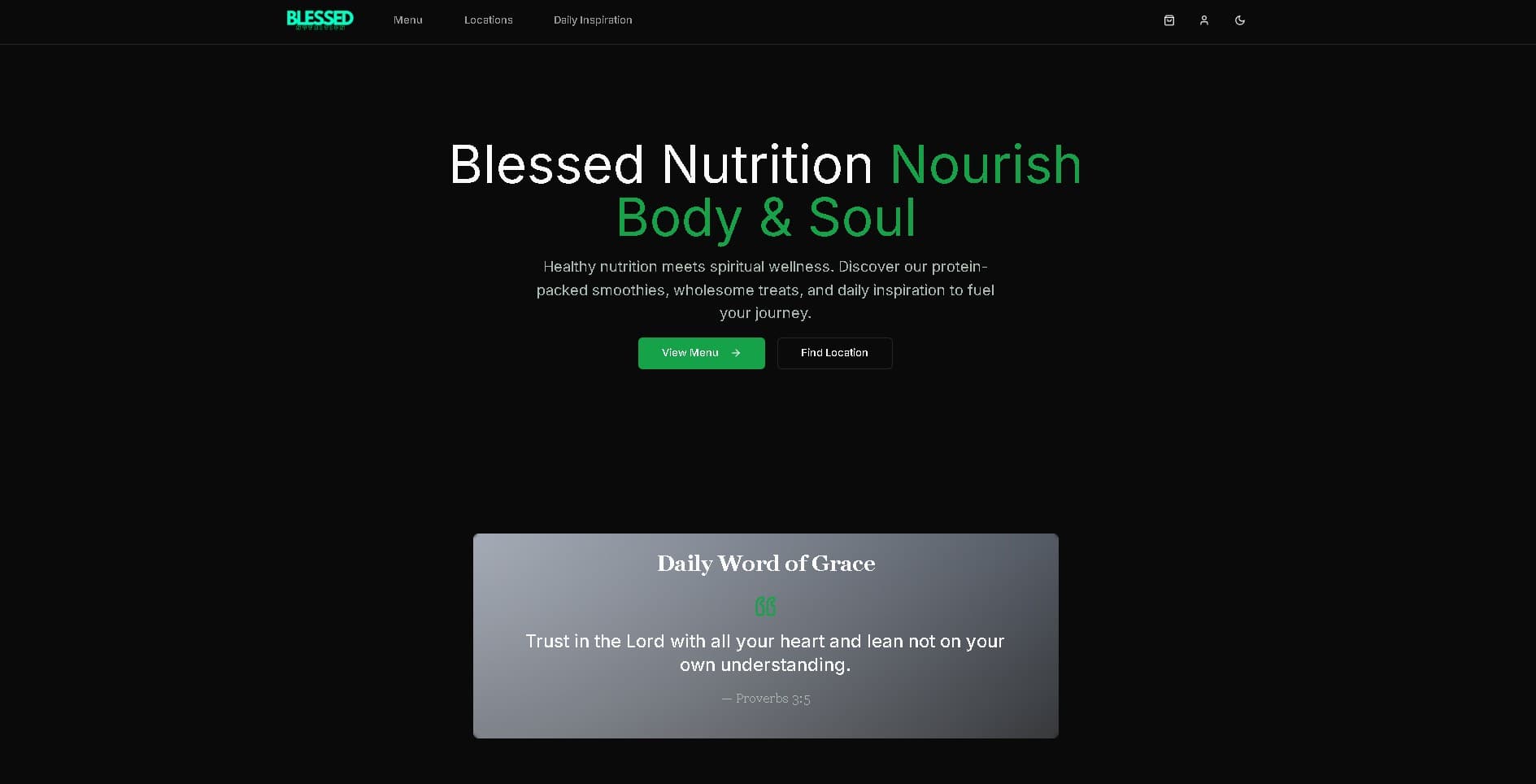 Nutrition Bar